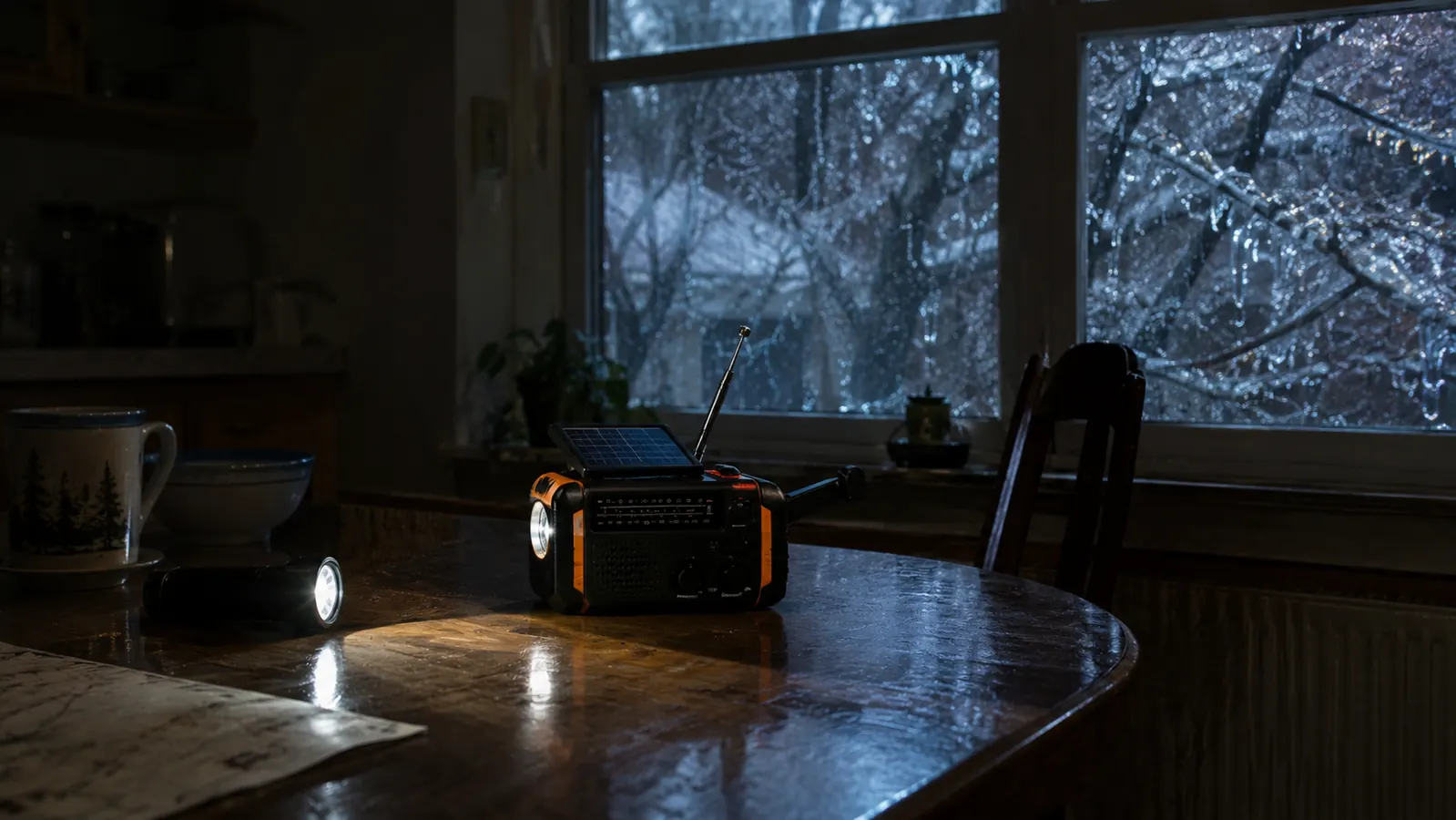 The Night the Grid Went Dark and a Hand Crank Radio Kept Us Informed