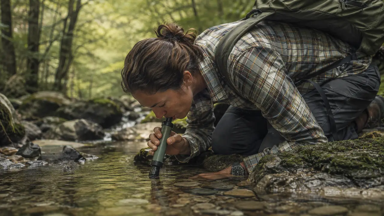 How to Purify Creek Water With a LifeStraw, Step by Step